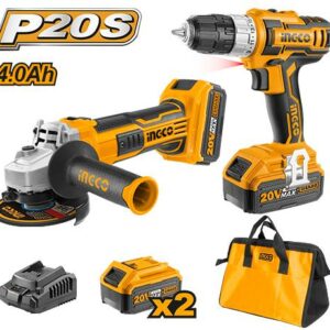 INGCO Lithium-ion Cordless 2 pcs Combo Kit 20V- CKLI2009