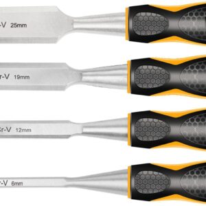 INGCO 4 Piece Wood Chisel Set - HKTWC0401