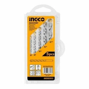 Ingco 5 Pieces Masonry Drill Bit Set - AKDB3055