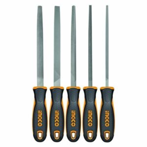 Ingco 8" 5 Pieces Steel File Set - HKTFS0508