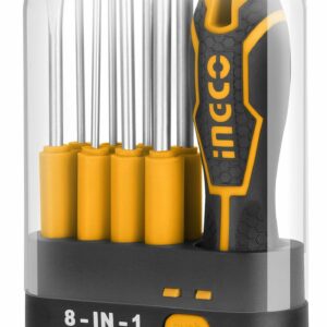 Ingco 9 Pieces Interchangeable Screwdriver Set - AKISD0901