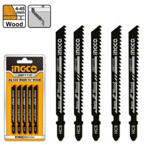 Ingco Jigsaw Blade for Wood 5 Pieces - JSBT111C
