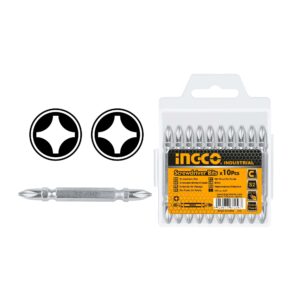 Ingco 10 Pieces Screwdriver Bit 65mm - SDB21PH233
