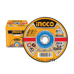 Ingco 100-Pieces Abrasive INOX - Metal Cutting Disc 115 X 1.2mm Set - MCD10115100
