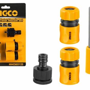 Ingco 5 Pieces Twist Nozzle Set - HHCS05122