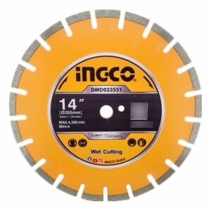 Ingco Diamond Cutting Disc 14'' for Asphalt and Concrete - DMD033551