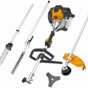 Ingco Gasoline 4 in 1 52cc Multi-Tools-Grass Cutter, Chain-saw, Trimmer & Bush Cutter - GMT55231