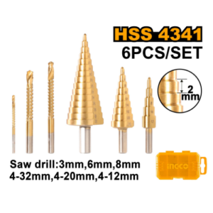 Ingco  Step Drill Bit Set  -  AKSDS2061
