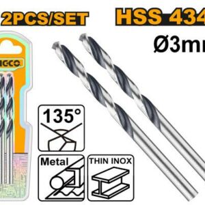 Ingco Power Tools Accessories 4341 HSS Drill Bit DBT1200034