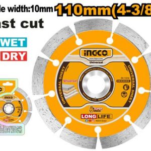 Ingco Dry diamond disc 4 3/8"x10mm  DMD011102