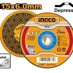 Ingco Power Tools Accessories Abrasive Metal Grinding Disc MGD601151