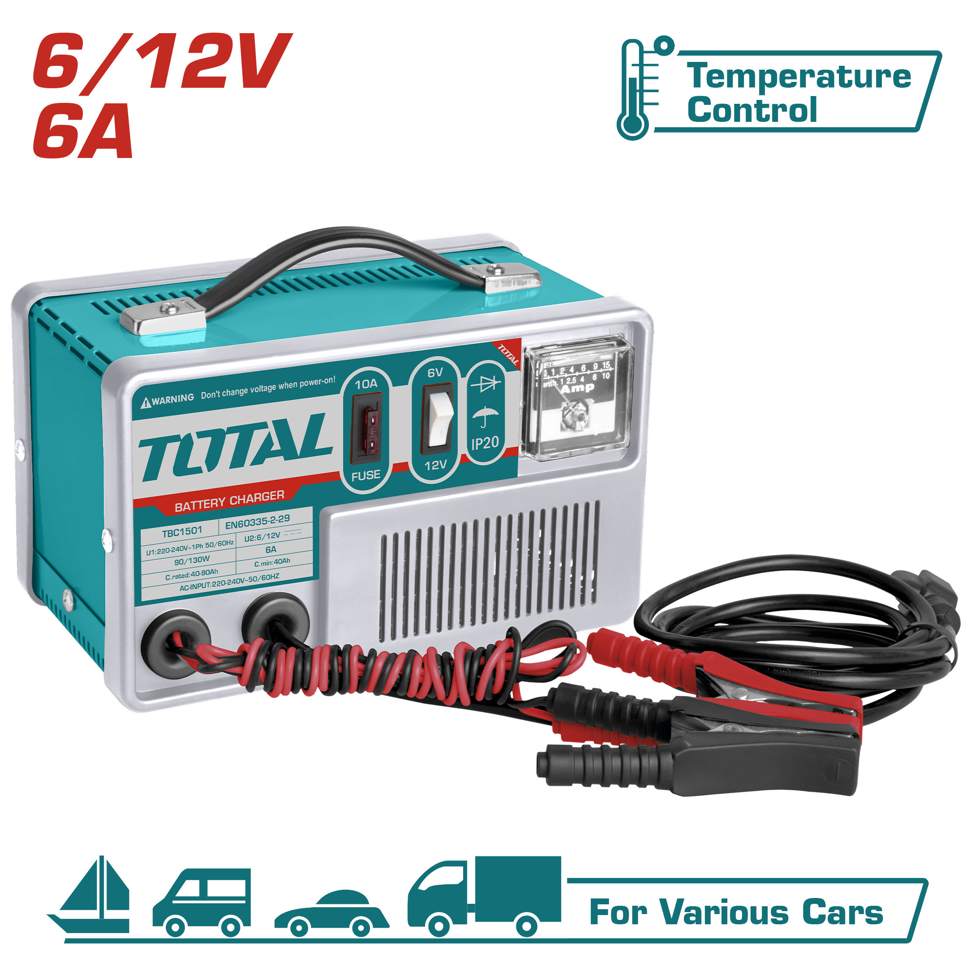 Total Battery Charger - TBC1501