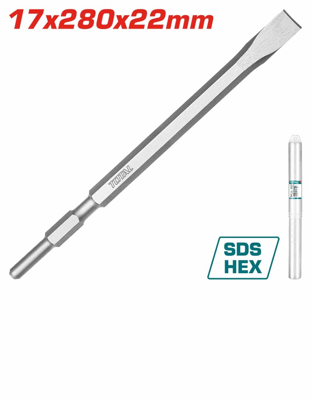 Total hex chisel - TAC153172