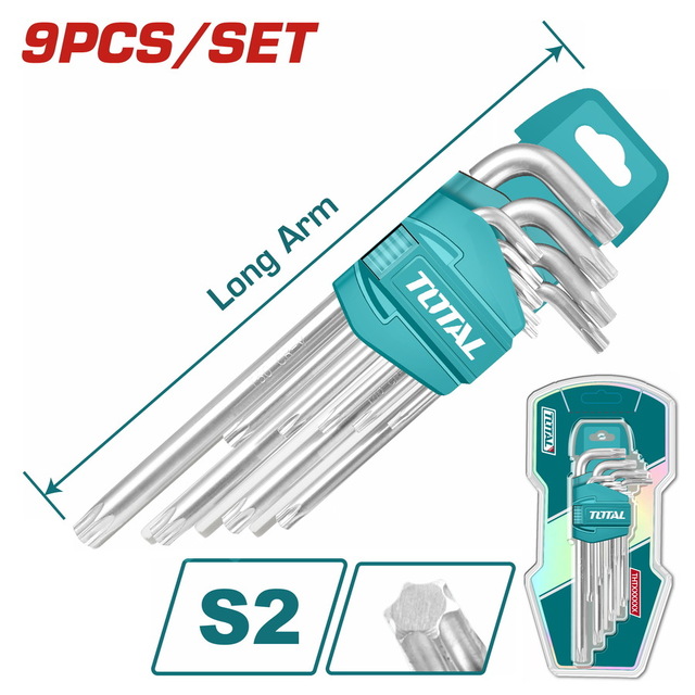 Total 9pcs torx key - THT106392
