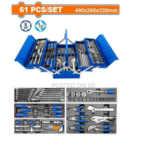Wadfow 61pcs tools chest set - WHS4B61