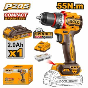 Ingco Compact Brushless Cordless Drill - CDLI205582