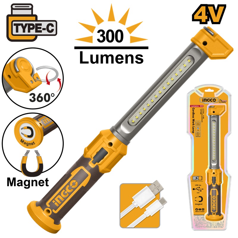 Ingco cordless work lump - HWLI043006