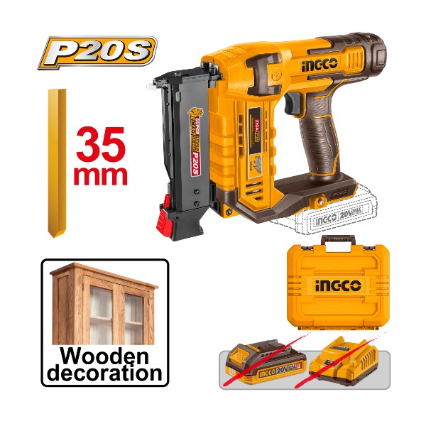 Ingco cordless pin nailer - CBNLI3603