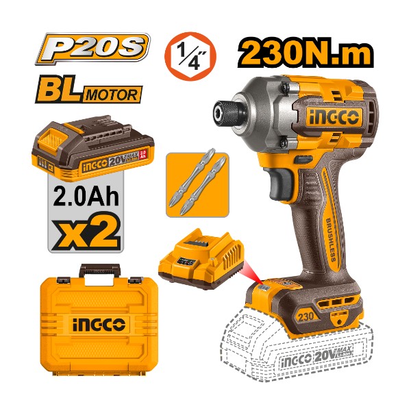 Ingco cordless impact driver - CIRLI2023