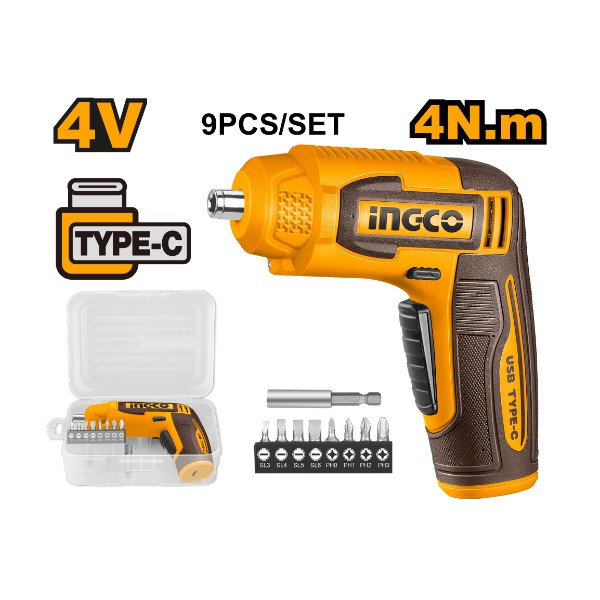 Ingco cordless screwdriver - CSDLI0458