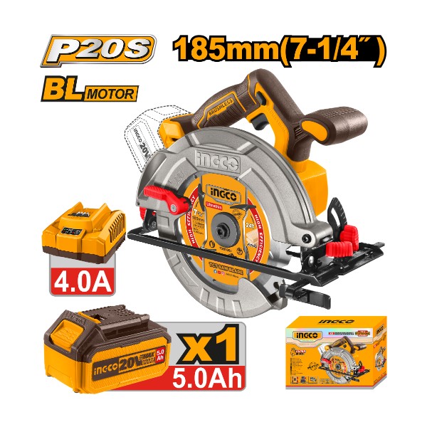 Ingco crdless circular saw - CSLI18513