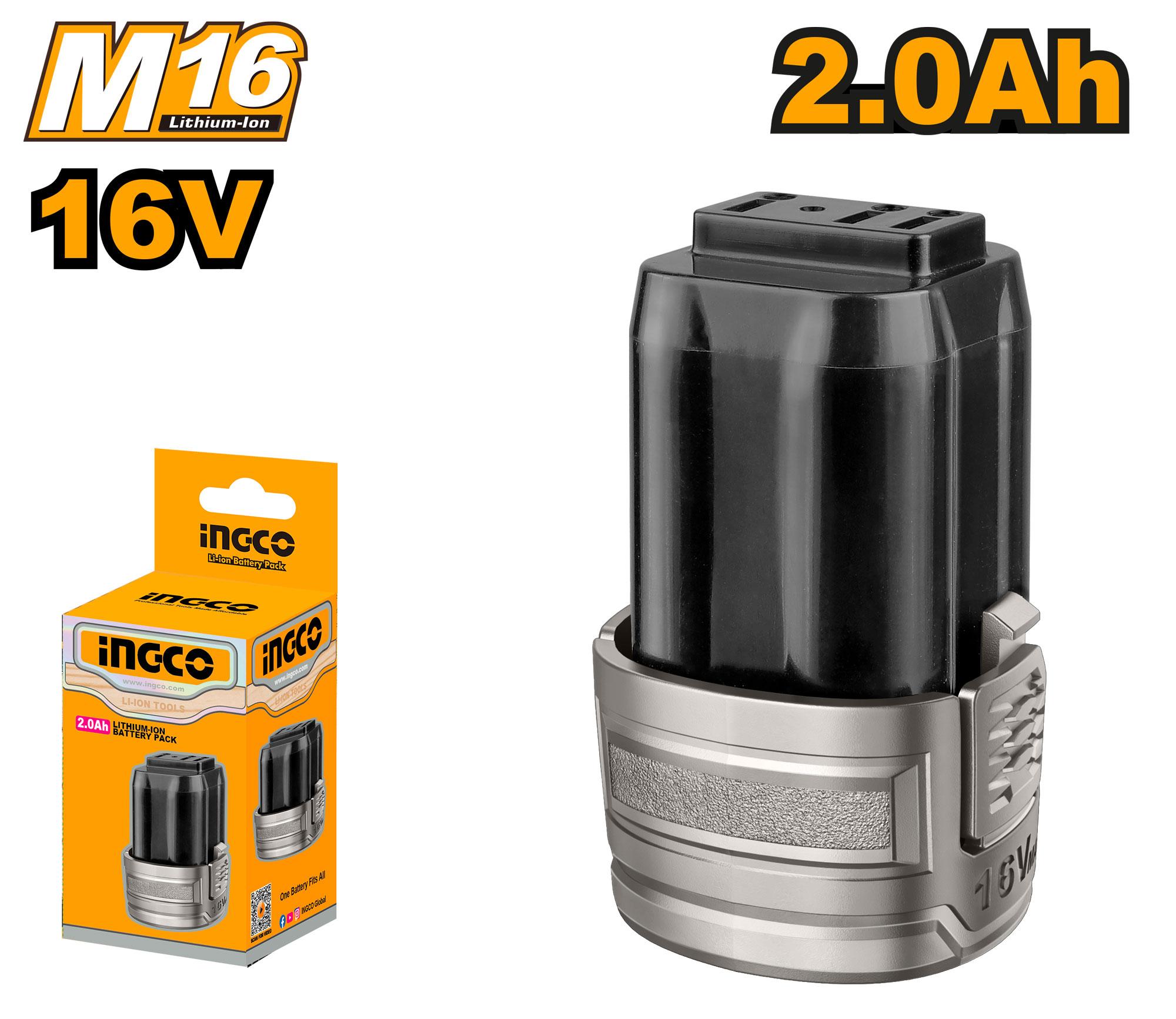 Ingco lithium-ion battery pack - FBLI1620