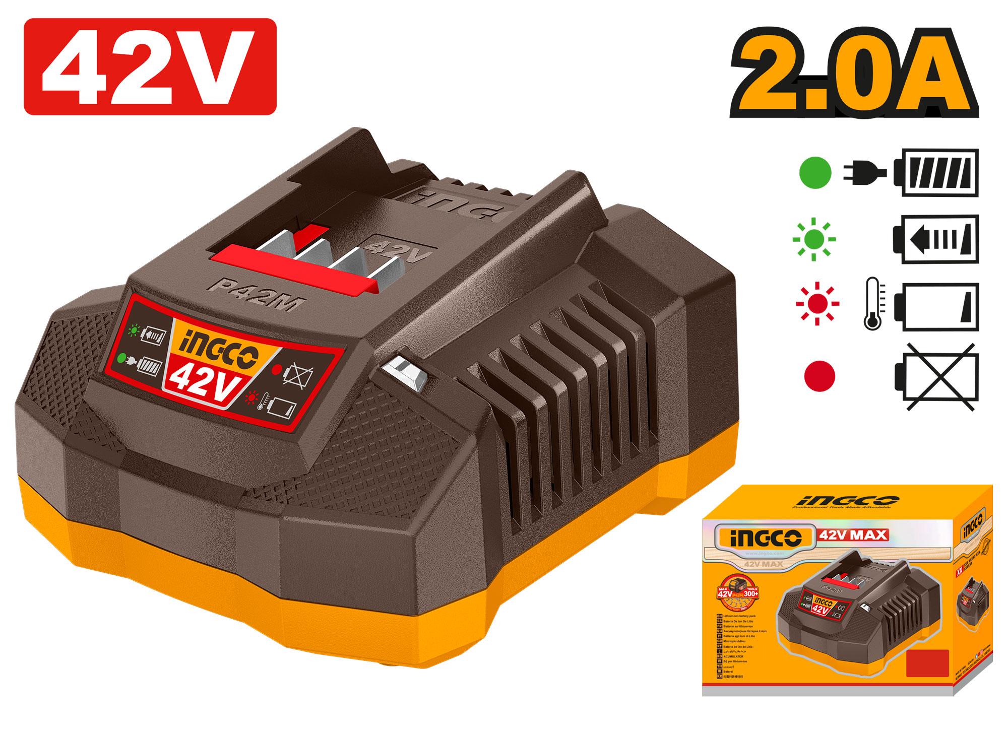 Ingco P42M battery charger - FCLI42021