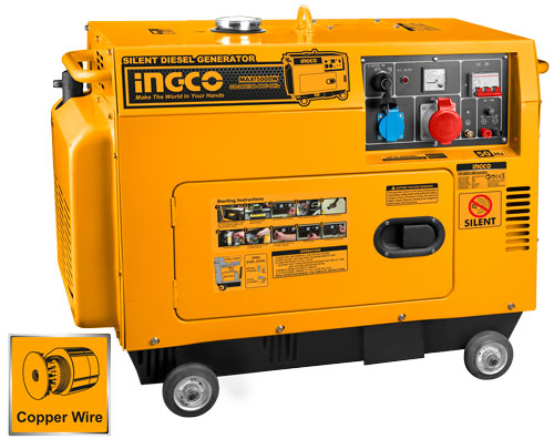 Ingco silent diesel generator - GSE500032