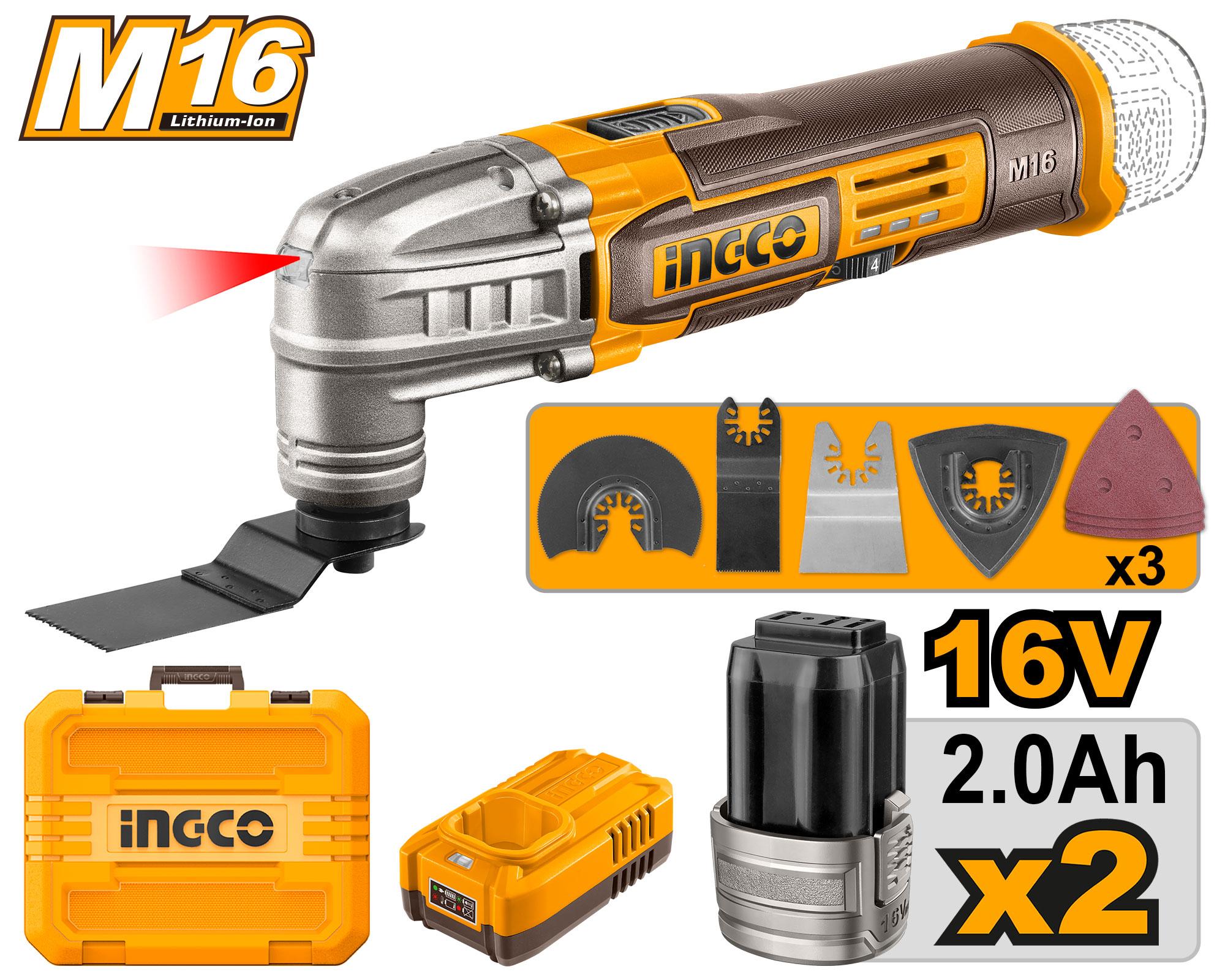 Ingco cordless multi- tool - CMLI16222