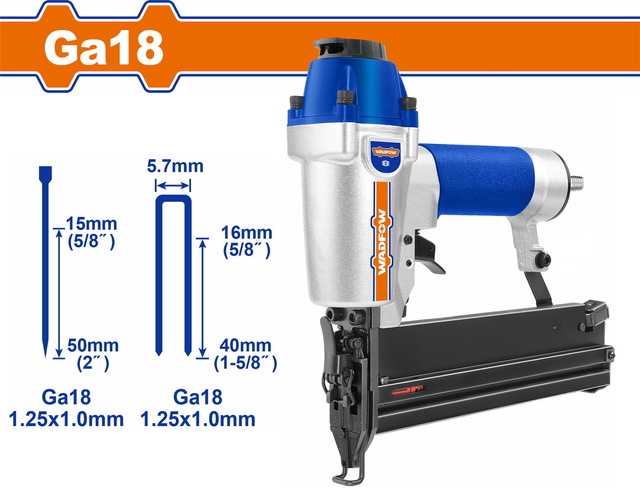 Wadfow 2 in 1 combo brad nailer - WBN2540