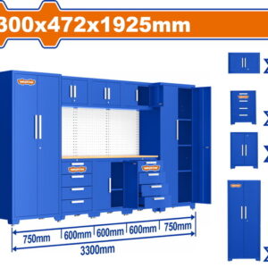 Wadfow heavy-duty modular garage cabinets - WCS3A08
