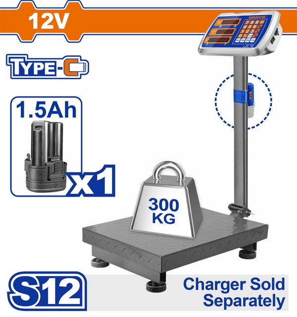 Wadfow cordless scale - WEC1303