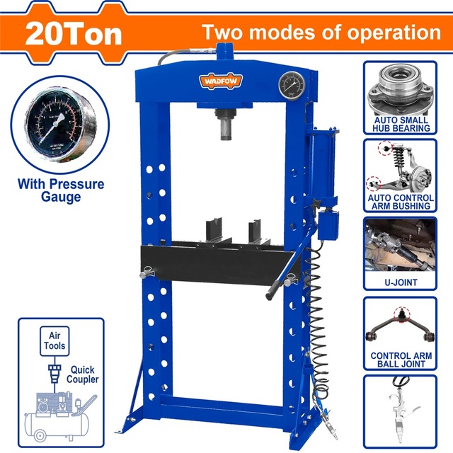 Wadfow hydraulic shop press - WHQ2A20