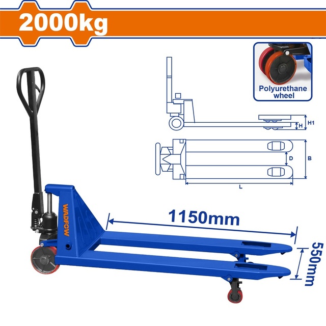 wadfow hand pallet truck - WNH1R20