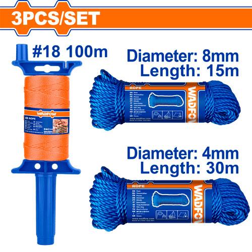 Wadfow Rope 3pcs Set -WRZ6003