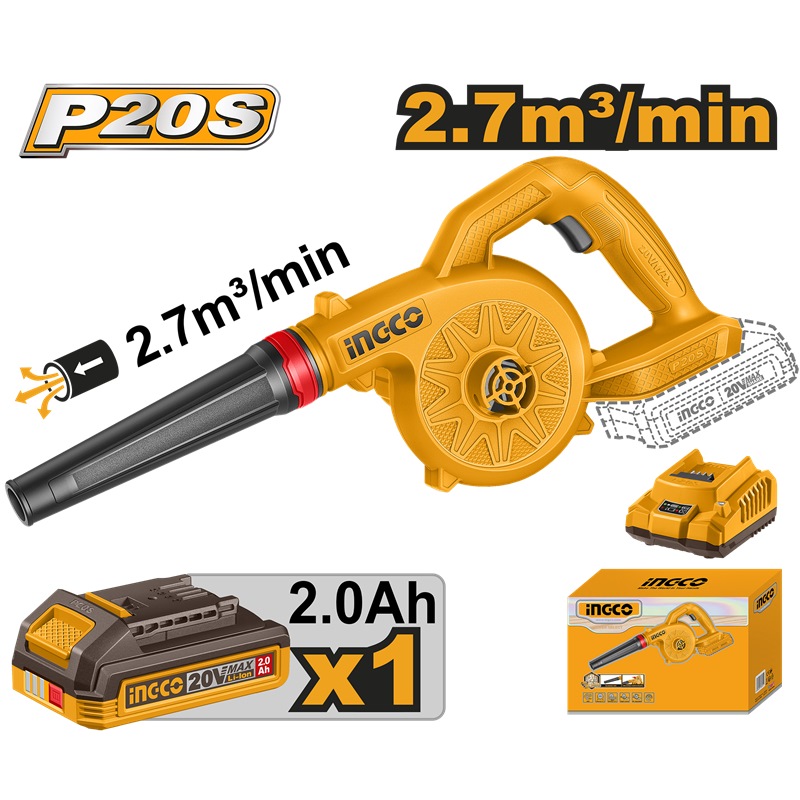 Ingco 20V Lithium-Ion Cordless Blower - CABLI20781