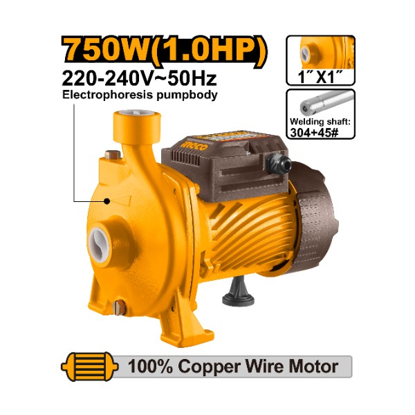 Ingco Water Pump 1.0HP - CPM75068