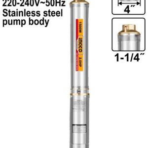 INGCO 4" Deep Well Pump HP2.0 - DWP150062