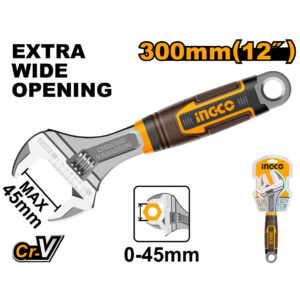 Ingco Adjustable Wrench - HADW131128