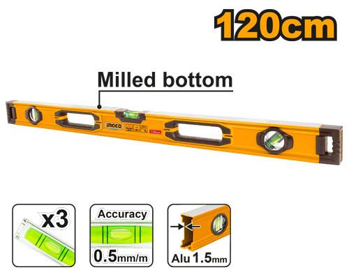 Ingco Spirit level 120cm - HSL08120