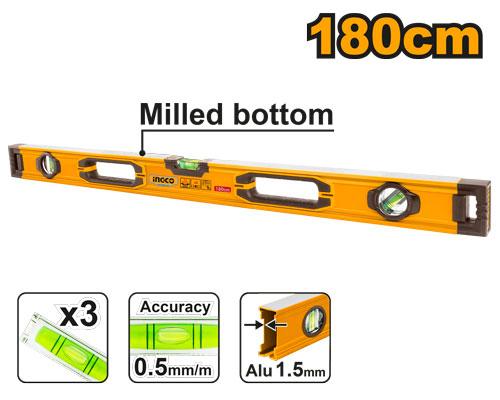 Ingco Spirit Level 180CM - HSL08180
