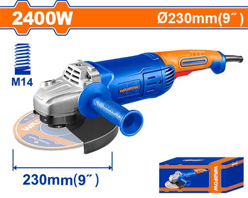 Wadfow 230mm(9") Angle Grinder 2400W - WAG852401