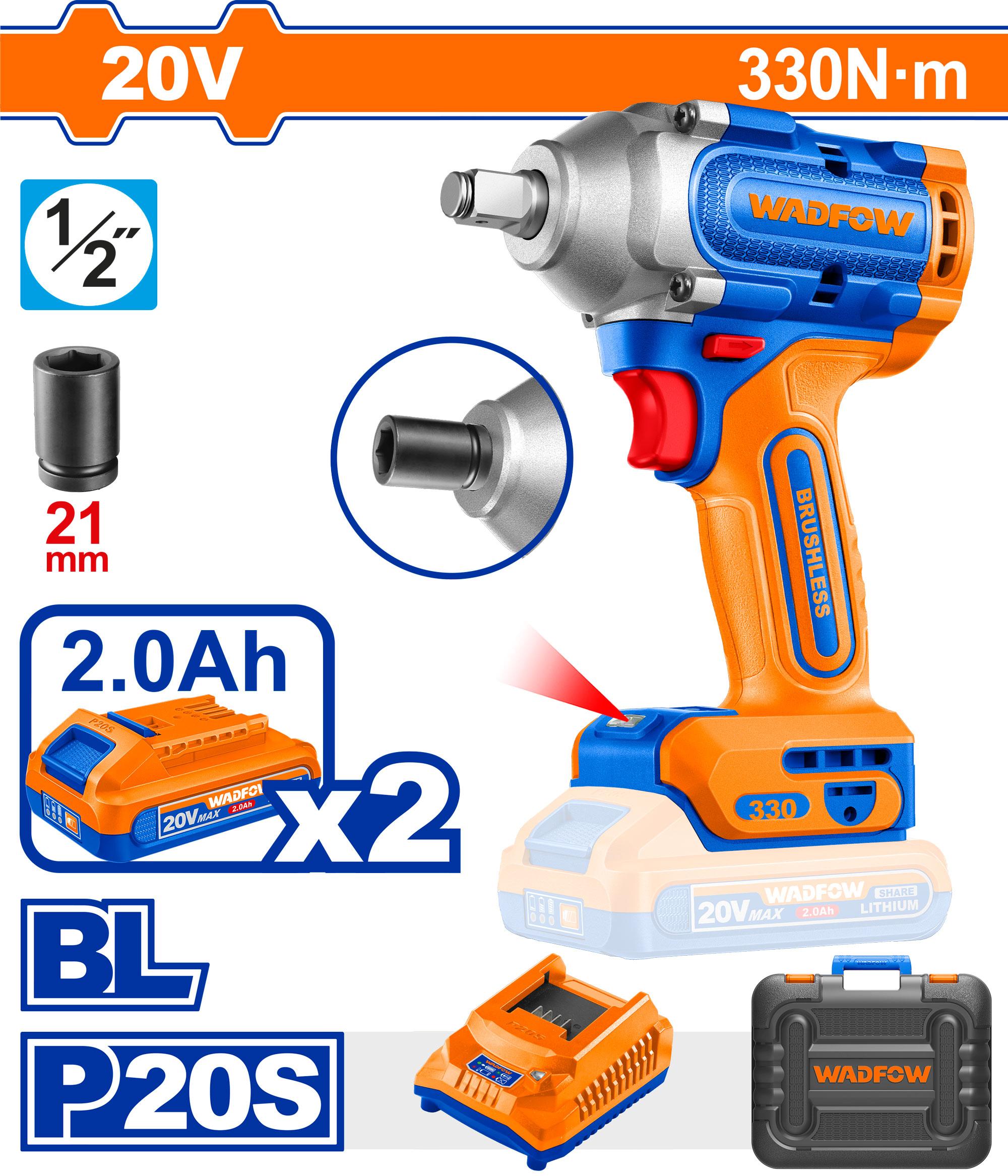 Wadfow cordless impact wrench - WCD1B33