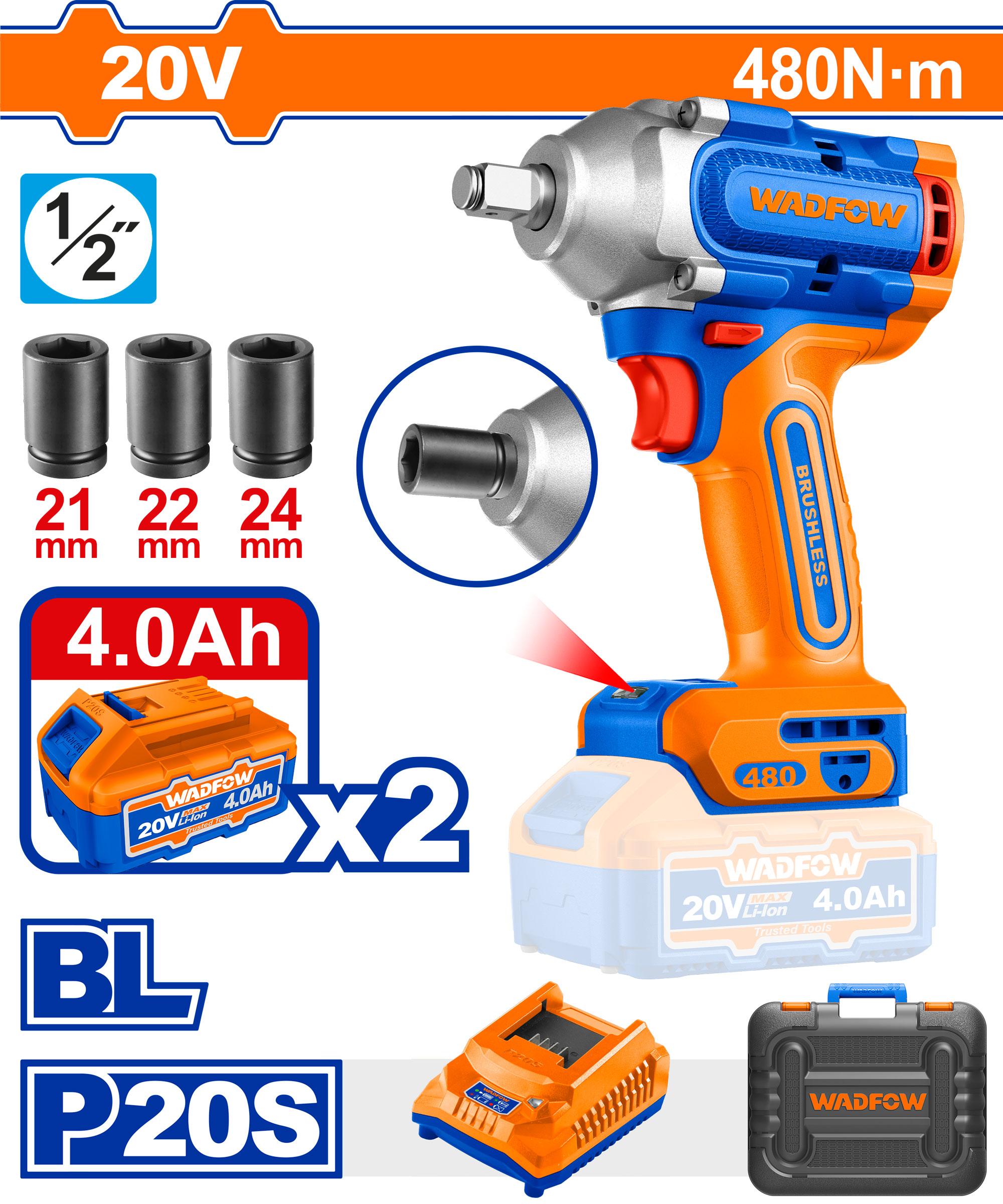 Wadfow cordless impact drill - WCD1B483