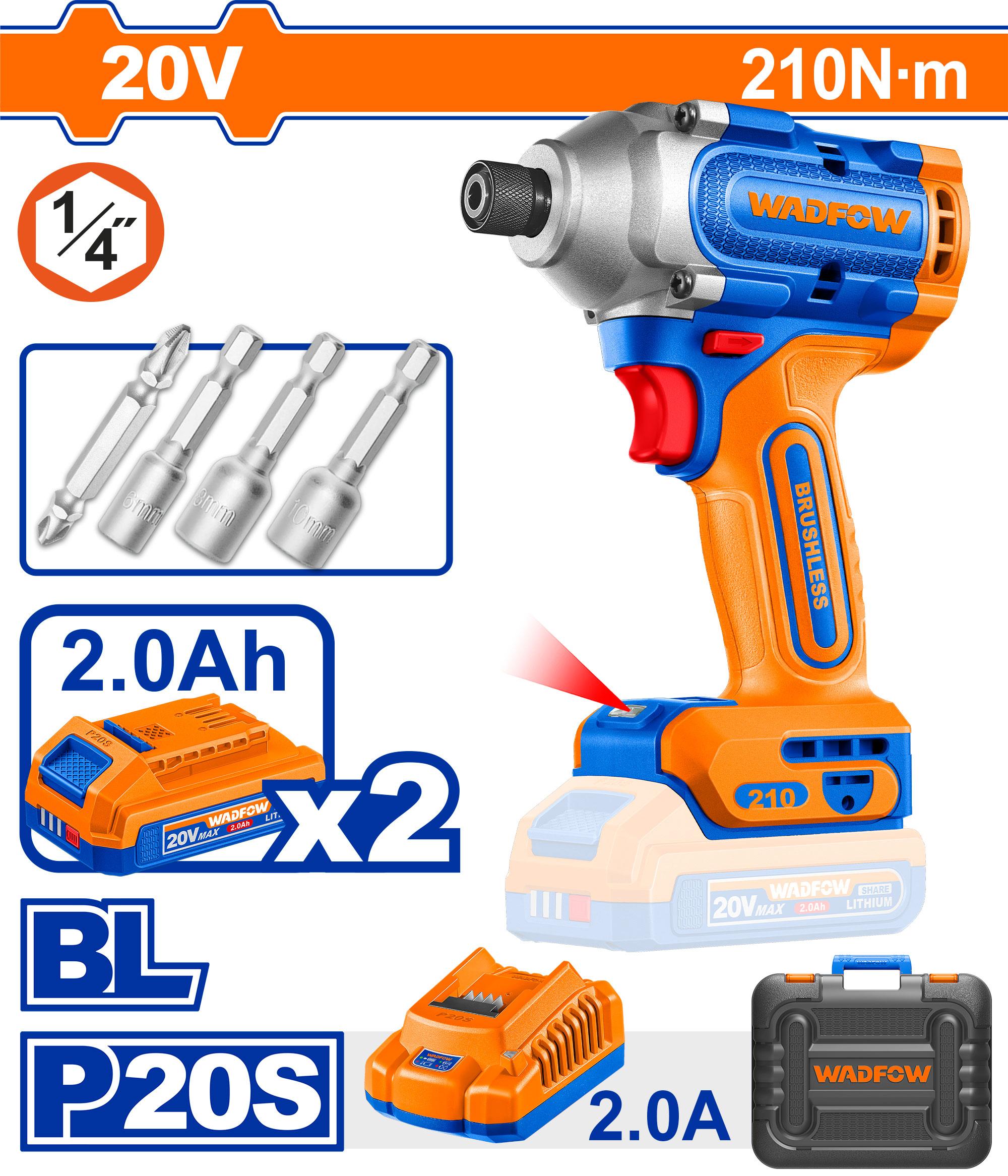 Wadfow cordless impact wrench - WCD2B21