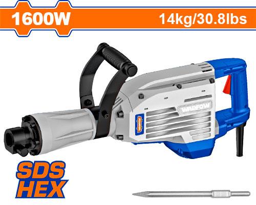 Wadfow Demolition Breaker SDS_HEX 1600W -  WDB1D80