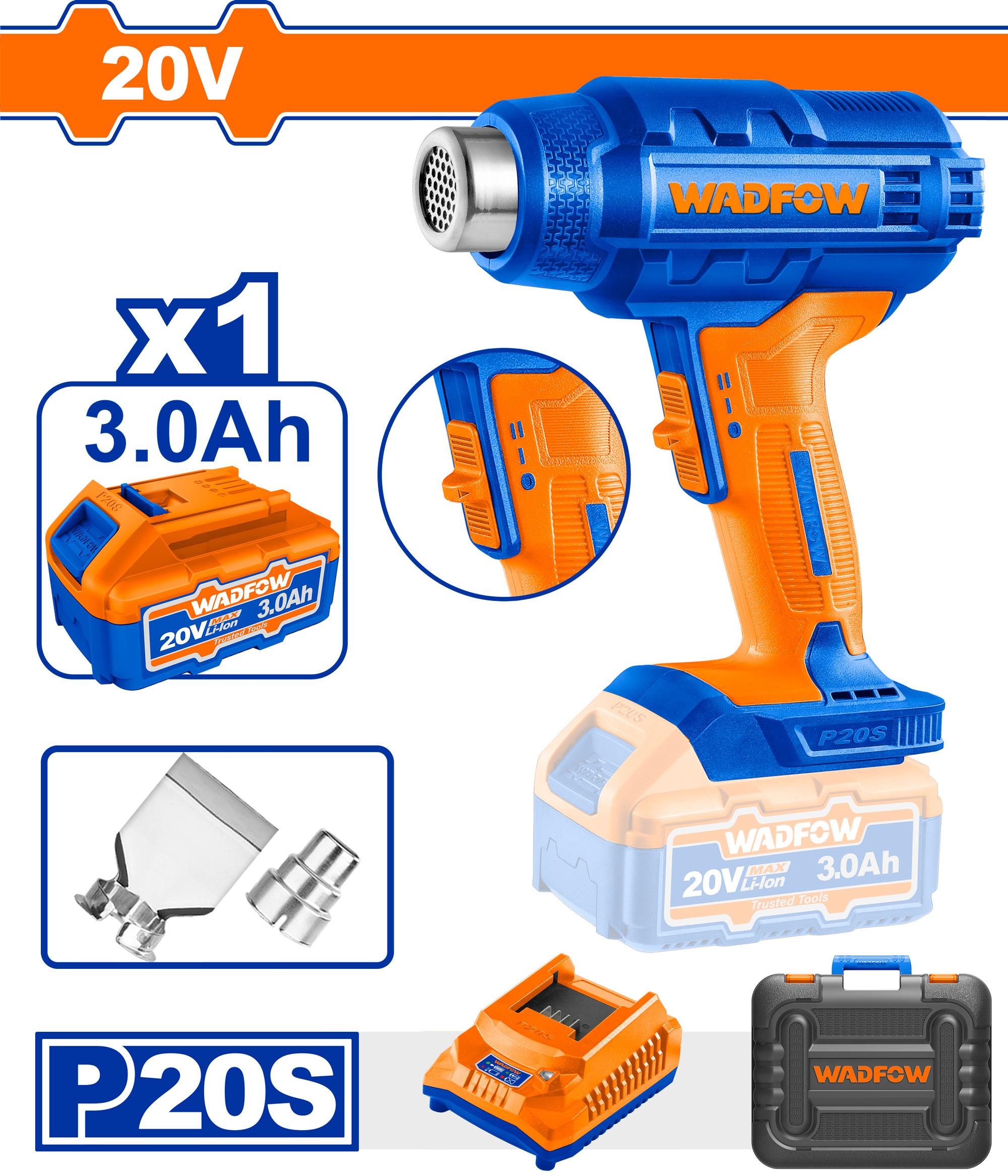 Wadfow cordless heat gun - WKH1B01