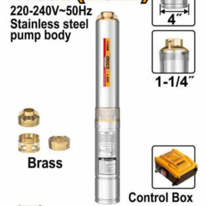 Ingco 4" Deep Well Pump 1.5HP - DWP110062