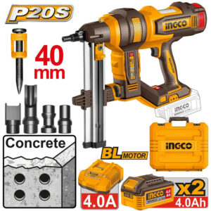 INGCO  Cordless Concrete Nailer  - CCNLI9008