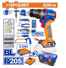 Wadfow 119 pcs tool set - WDT4B119